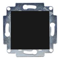 Eslohe schuko contactdoos met klapdeksel soft touch zwart 8020KLFSLSTSW
