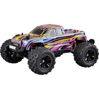 Amewi Hyper GO Pro Blauw, Rood Brushless 1:16 RC auto Elektro Monstertruck 4WD RTR 2,4 GHz