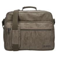 Enrico Benetti Laptoptas 15&apos;&apos; Rotterdam Midden Taupe