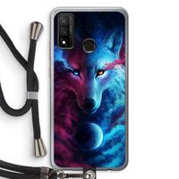 Where Light And Dark Meet: Huawei P Smart (2020) Transparant Hoesje met koord