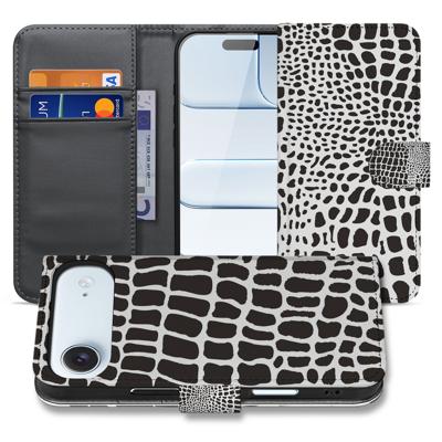 Bookcase iPhone Air | Slangenprint Met Pasjes