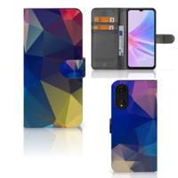 OPPO A78 5G | A58 5G | Book Case | Polygon Dark