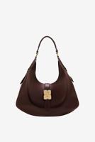 Ganni shopper Kat Large A6996 chicory coffee Ganni shopper Kat Large A6996 chicory coffee