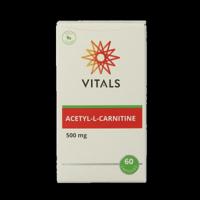 Vitals Acetyl-L-Carnitine 500mg 60 Vegetarische capsules