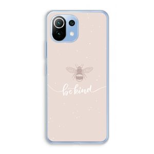Be(e) kind: Xiaomi Mi 11 Lite Transparant Hoesje