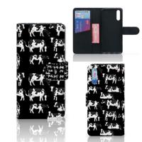 Huawei P20 | Telefoonhoesje | Met pasjeshouder | Koetjes Huawei P20 | Telefoonhoesje | Met pasjeshouder | Koetjes