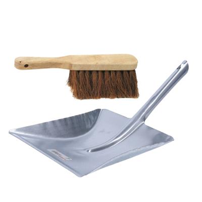 Betra Handveger van 40 cm - met metalen stofblik 20 x 40 cm - Stoffer en blik set