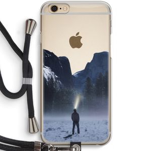 Wanderlust: iPhone 6 / 6S Transparant Hoesje met koord