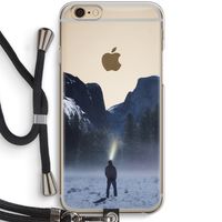 Wanderlust: iPhone 6 / 6S Transparant Hoesje met koord