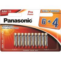 Panasonic Pro Power AAA 6+4 Wegwerpbatterij Alkaline - thumbnail