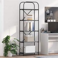 Boekenkast Grijs sonoma 60 x 30 x 183 cm Bewerkt hout