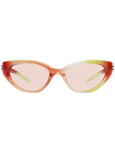 Gentle Monster lunettes de soleil Juicy MG4 à monture papillon - Orange