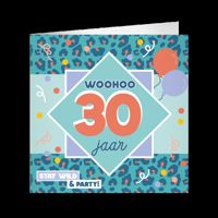 wXL Greeting Cards 30 jaar