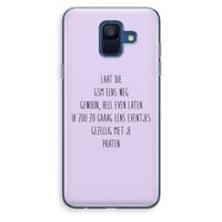 GSM: Samsung Galaxy A6 (2018) Transparant Hoesje