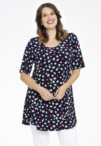 Yoek Tuniek wide bottom MILOU | Blauw | Maat 58/60