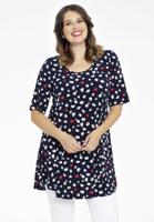 Yoek Tuniek wide bottom MILOU | Blauw | Maat 58/60