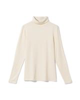 HEMA Dames Themo T-shirt Col Gebroken Wit (gebroken wit)
