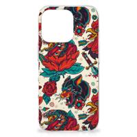 Siliconen Hoesje met foto voor iPhone 16 Pro Old Skool