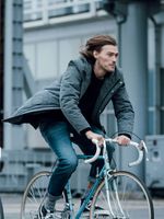 50% korting - Petrol Industries Heren Gewatteerd jack Grijs - XXL - thumbnail