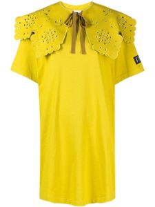 Patou robe à col détachable - Jaune