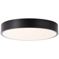 Brilliant Design plafondlamp Slimline zwart Ø 33cm G80569A76