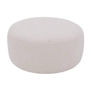 Goossens Hocker Lizz in boucle creme