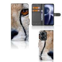 OnePlus Nord 2T | Telefoonhoesje | Met pasjeshouder | Cheetah