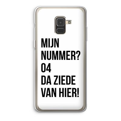 Da ziede van hier: Samsung Galaxy A8 (2018) Transparant Hoesje