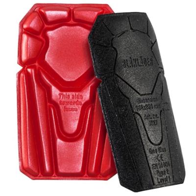 Blåkläder 4027 kniebeschermers one size zwart/rood
