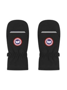 Canada Goose Kids mitaines Arctic à patch logo - Noir