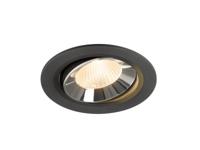 SLV InbouwspotNuminos Move L zwart/chroom 2700K - 40gr - 1009815