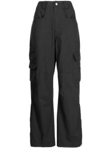 Goen.J pantalon ample à poches cargo - Gris