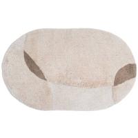 Veer Carpets - Badmat Bink - Creme Ovaal 50 x 80 cm - thumbnail