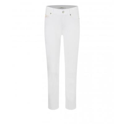 cambio - Wit | Dames | Jeans | Wit | 44 | regular | Kamst mode