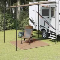 VidaXL Tenttapijt 200x200 cm taupe