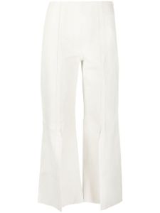 By Malene Birger pantalon évasé à taille haute - Tons neutres