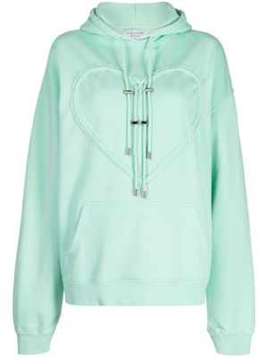Collina Strada hoodie Heart en coton - Vert