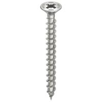 HECO TOPIX-plus schroeven - platkop RVS A2 - 4,5x30 mm - PZ2 - voldraad - 200 st