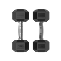 Hexa Dumbbells - Focus Fitness - 2 x 8 kg