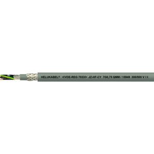 Helukabel 15932-1000 Geleiderkettingkabel JZ-HF-CY 4 G 0.5 mm² Grijs 1000 m