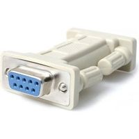 StarTech.com DB9 RS232 Seriële Nulmodem Adapter F/F