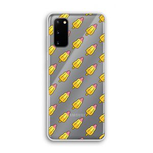 Waterijsjes: Samsung Galaxy S20 Transparant Hoesje