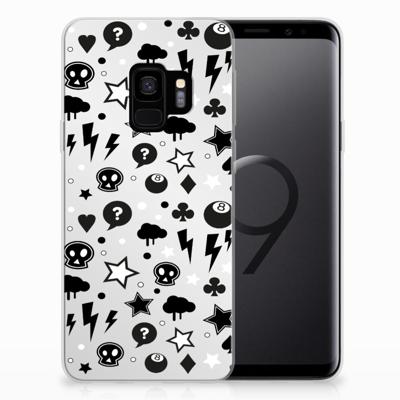 Silicone Back Case Samsung Galaxy S9 Silver Punk