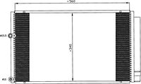 Condensor, airconditioning 35601