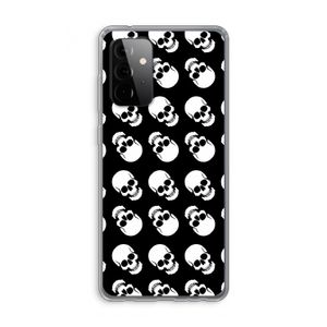 Musketon Skulls: Samsung Galaxy A72 Transparant Hoesje