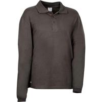 Polo Cofra Wimbledon Antraciet Donker grijs Maat XL
