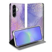 Samsung Galaxy A37 | Bookcase | Watercolor Paars