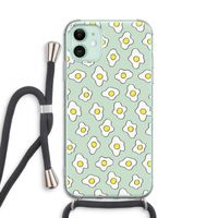 Spiegeleitjes: iPhone 11 Transparant Hoesje met koord