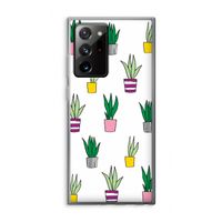 Sanseveria: Samsung Galaxy Note 20 Ultra / Note 20 Ultra 5G Transparant Hoesje