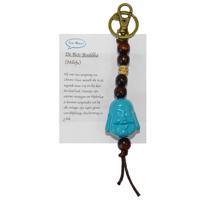 De Reis Boeddha Sleutelhanger Turquoise
